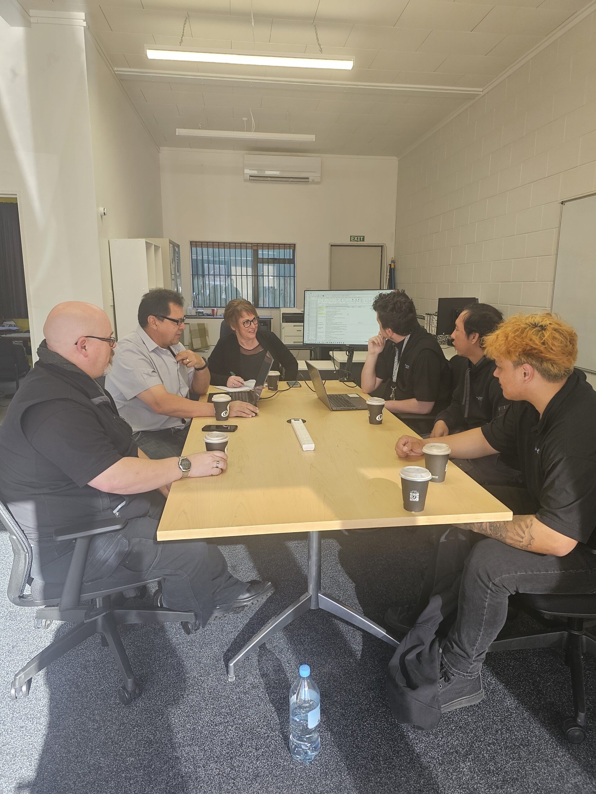 The team at JV Systems
